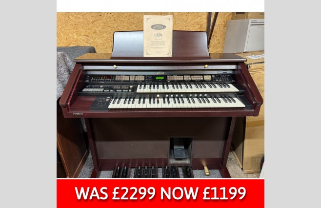 Roland AT-60R Organ, Used, SALE PRICE BARGAIN (SN:ZM40189) - Image 1